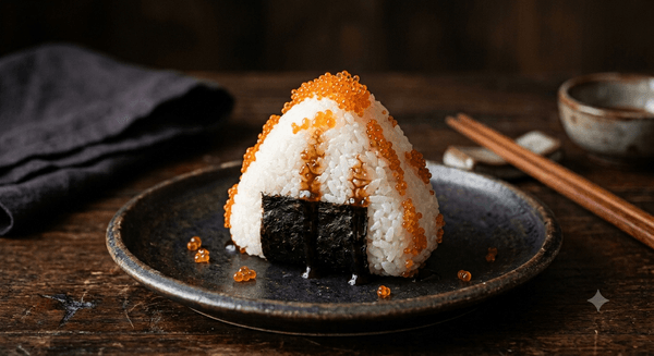 Onigiri losos-gambori